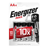 Батарейки Energizer Max LR6/E91/AA BL4